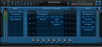 Blue Cat Patch Work v. 2.4 including serial - Mac screenshot
