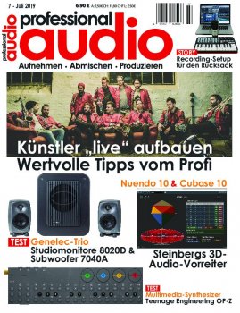 Professional Audio – Juli 2019 screenshot
