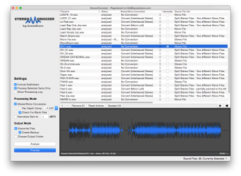 Soundizers StereoMonoizer v1.2.0 WiN screenshot