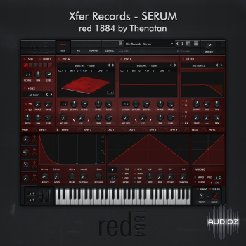 Thenatan Xfer Records Red 1884 screenshot