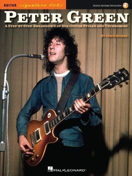 Hal Leonard Guitar Signature Licks Peter Green A Step-by-Step Breakdown of His Playing Techniques PDF MP3 screenshot