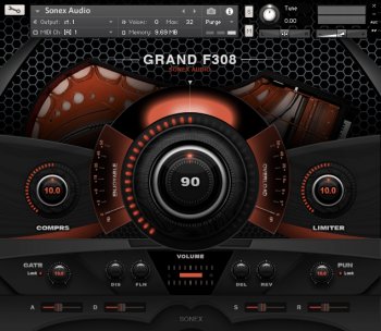 Sonex Audio Acoustic Pianos KONTAKT screenshot