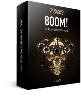 standalone-music.com 800M! by 7SKIES (Serum Presets and Wavetables + Logic channel strips + Ableton Live racks + 808s Samples) screenshot