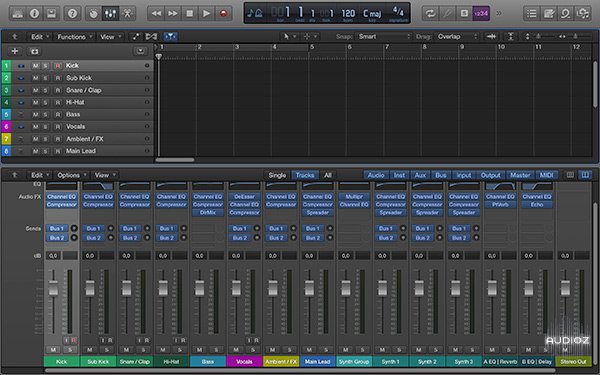 how big is logic pro x sound libraray to download