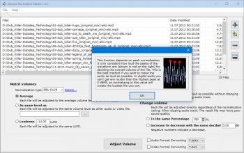 Volume Normalizer Master 1.2.2 screenshot