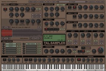 Togu Audio Line TAL-Sampler v2.8.6 Incl Keygen (WIN OSX)-R2R screenshot