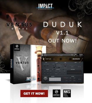 Impact Soundworks Ventus Ethnic Winds Duduk v1.1 KONTAKT-SYNTHiC4TE screenshot