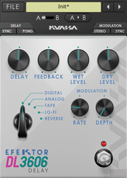 Kuassa Effektor DL3606 v1.0.0 Ked MacOSX-DDP screenshot