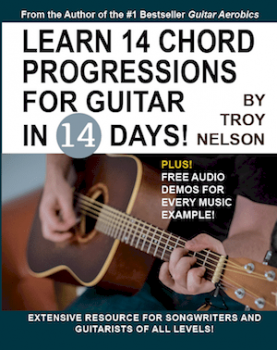 Learn 14 Chord Progressions for Guitar in 14 Days: Extensive Resource for Songwriters and Guitarists of All Levels by Troy Nelson screenshot