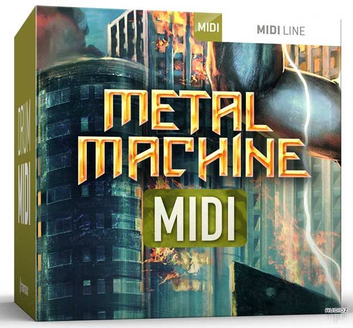 ezdrummer metal machine midi map