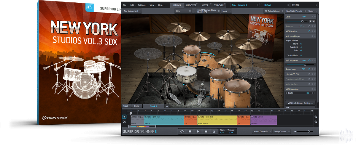 superior drummer 3 sdx core basic sound library rapidgator