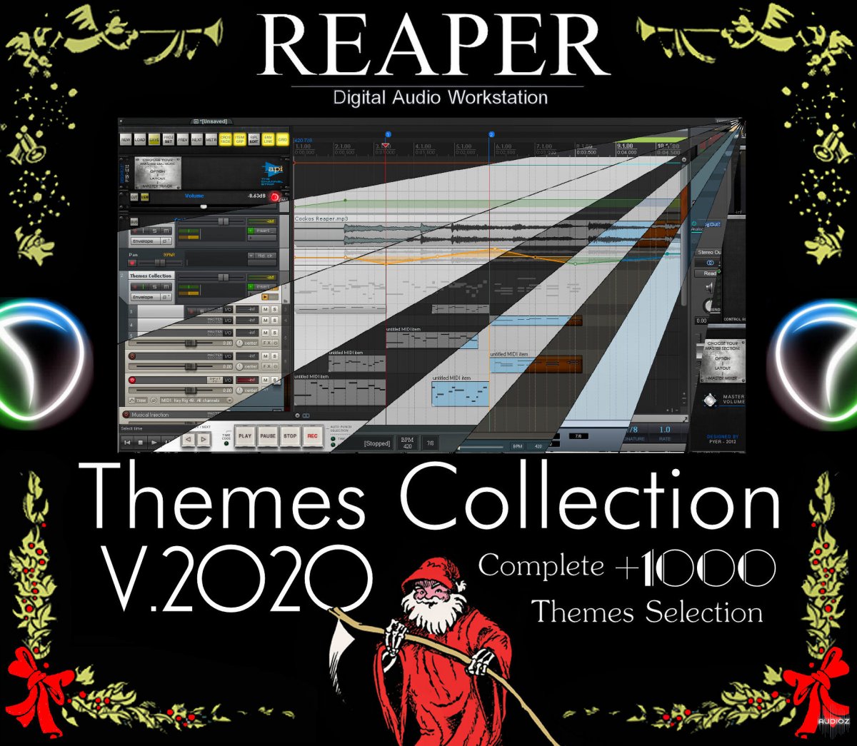 reaper themes logic pro x