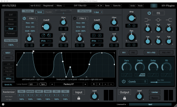 HY-Plugins HY-Filter3 v1.1.11 Incl Keygen (WIN OSX)-R2R screenshot