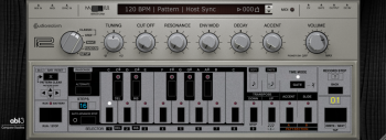 ABL3 TB-303 Skin + 3 Famous Presets + Stickers + Distortion Unit FREE screenshot