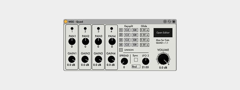 Max for live plugins