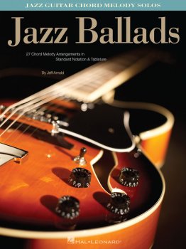 Hal Leonard Jazz Ballads Jazz Guitar Chord Melody Solos PDF screenshot