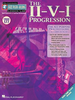 Hal Leonard Jazz Play-Along Lesson Lab The II-V-I Progression (Volume 177) PDF MP3 screenshot