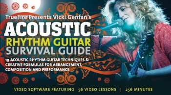 Truefire Vicki Genfan Acoustic Rhythm Guitar Survival Guide DATA-DVD screenshot