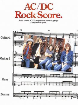 Wise Publications AC/DC Rock Score PDF screenshot