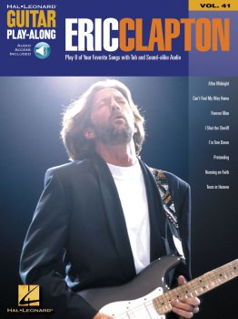 Hal Leonard Eric Clapton Guitar Play-Along Volume 41 PDF WMA screenshot
