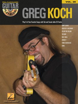 Hal Leonard Greg Koch Guitar Play-Along Volume 28 PDF MP3 screenshot