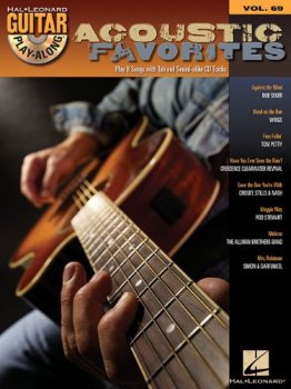 Hal Leonard Acoustic Favorites Guitar Play-Along Volume 69 PDF MP3 screenshot