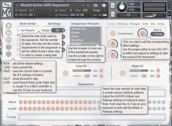 Strezov Sampling Muted Guitars KONTAKT screenshot