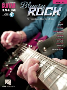 Hal Leonard Bluesy Rock Guitar Play-Along Volume 73 PDF WMA screenshot