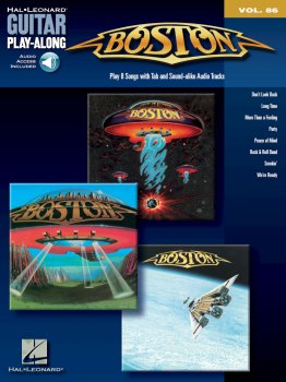 Hal Leonard Boston Guitar Play-Along Volume 86 PDF MP3 screenshot