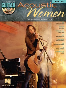 Hal Leonard Acoustic Women Guitar Play-Along Volume 87 PDF MP3 screenshot