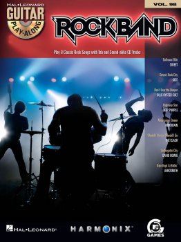 Hal Leonard Rock Band Guitar Play-Along Volume 98 PDF MP3 screenshot