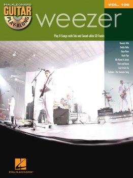 Hal Leonard Weezer Guitar Play-Along Volume 106 PDF MP3 screenshot