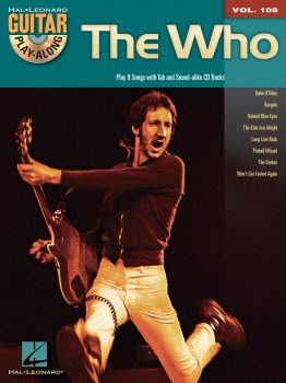 Hal Leonard The Who Guitar Play-Along Volume 108 PDF MP3 screenshot