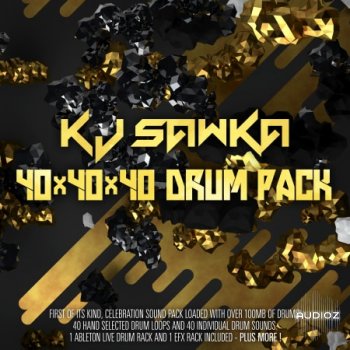 Splice KJ Sawka 40x40x40 Drum Pack MULTiFORMAT-FLARE screenshot