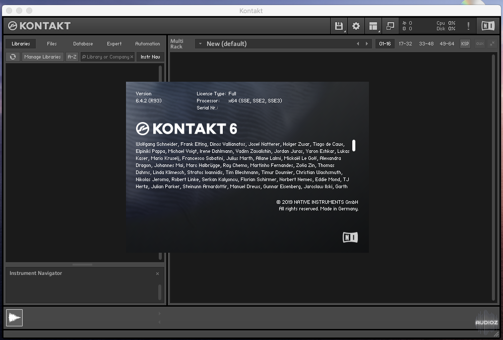 instal the new version for mac Native Instruments Kontakt 7.6.0