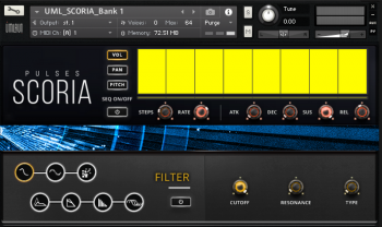 Umlaut Audio Scoria WAV KONTAKT screenshot