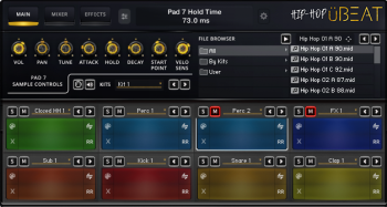 Umlaut Audio uBEAT Hip-Hop KONTAKT screenshot