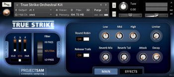 ProjectSAM True Strike 1 v1.1 KONTAKT screenshot