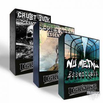 Ugritone Crust Punk + Power Metal + Nu Metal Essentials MIDI Packs Bundle MiDi screenshot