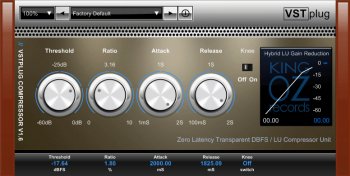 King OZ VSTplug compressor v1.6 RETAiL x86 x64-DECiBEL screenshot