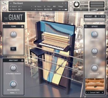 Native Instruments The Giant v1.2.0 rollerball's Lite Version KONTAKT screenshot