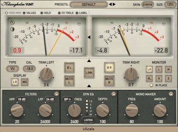 Klanghelm VUMT Deluxe v2.4.0 WIN MAC screenshot