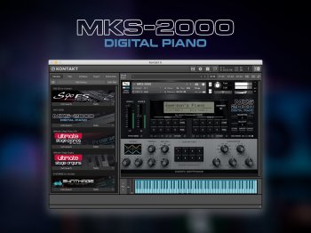 REQ: Júnior Porciúncula MKS 2000 Digital Piano screenshot