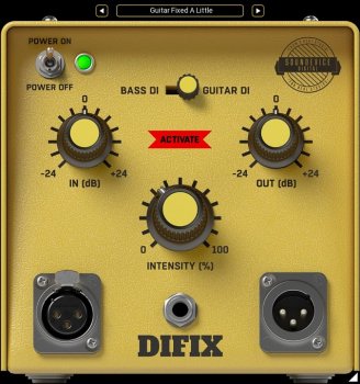 Soundevice Digital DIFIX v2.0 Incl Patched and Keygen-R2R screenshot