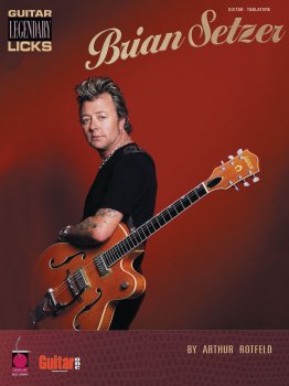 Cherry Lane Music Brian Setzer Guitar Legendary Licks PDF MP3 screenshot