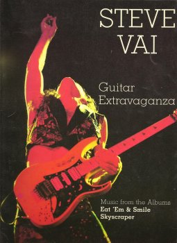 Warner Bros. Steve Vai Guitar Extravaganza PDF screenshot