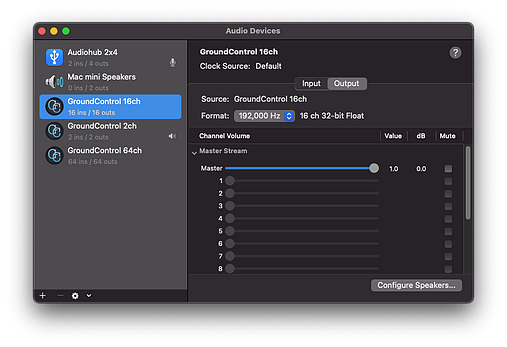 Ginger Audio GroundControl macOS [FREE] screenshot