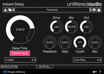 Unfiltered Audio Instant Delay v1.2.0 macOS-SPTNDC screenshot