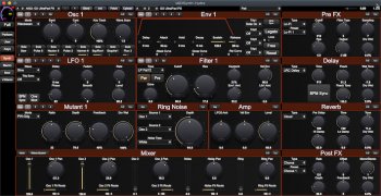 REQ: MIDISynth-Hydra - Editor & librarian for ASM Hydrasynth macOS screenshot