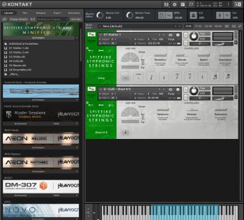 Spitfire Symphonic Strings KONTAKT-Minified screenshot